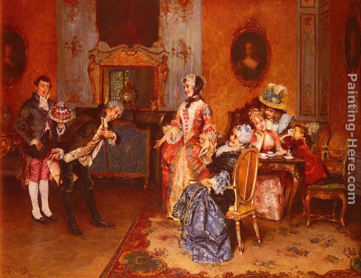 Leopold Schmutzler The Suitor